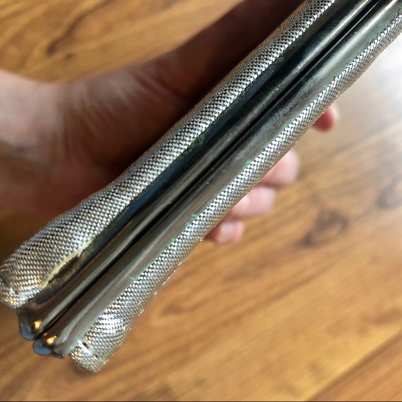 Metallic Silver Bag / Clutch - Picture 3 of 3